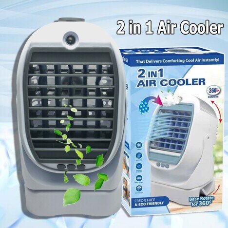 Racitor de Aer 2 in 1 cu Vaporizator si Rotatie 360